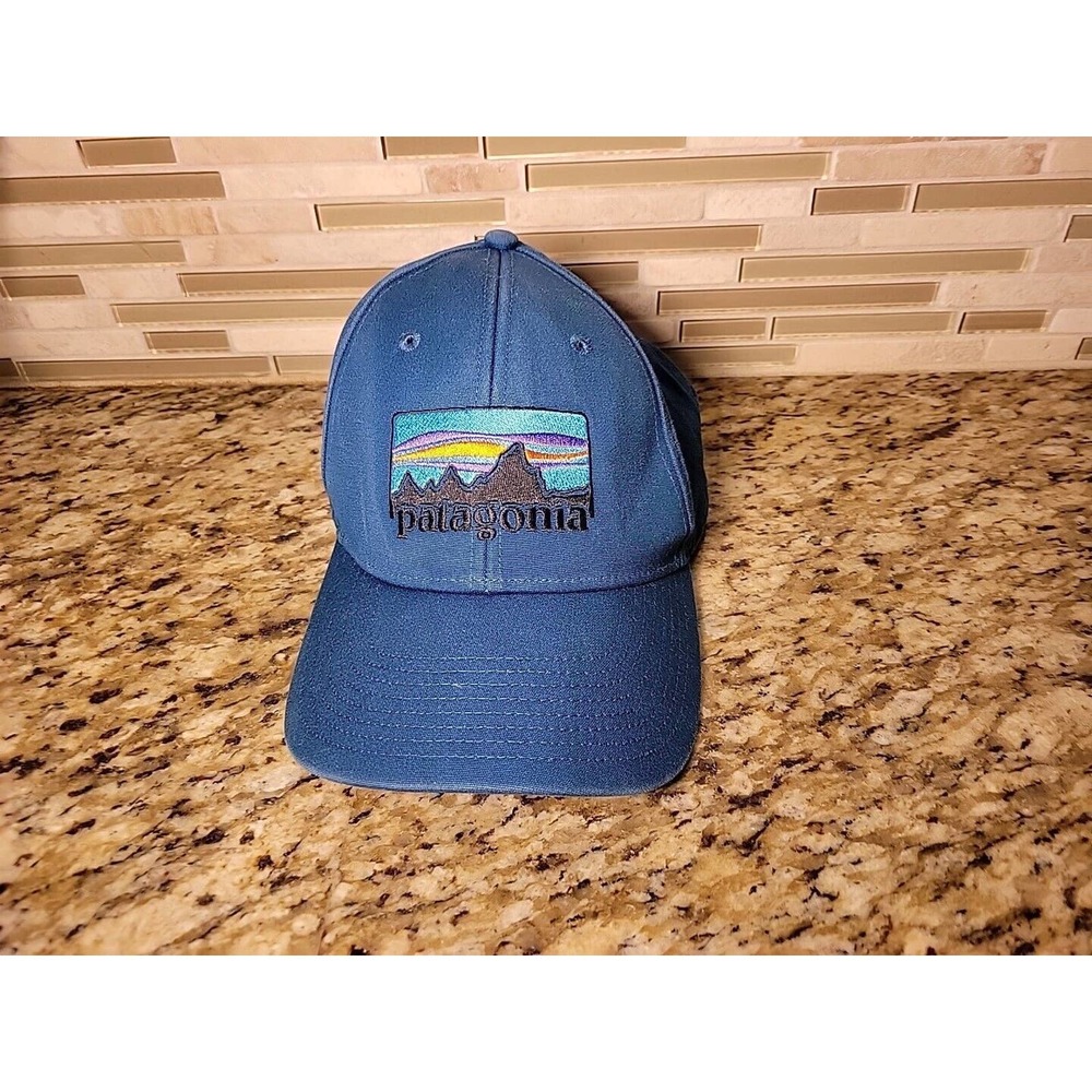 Patagonia Hat Cap SnapBack Teal One Size Fits All Trucker Adjustable